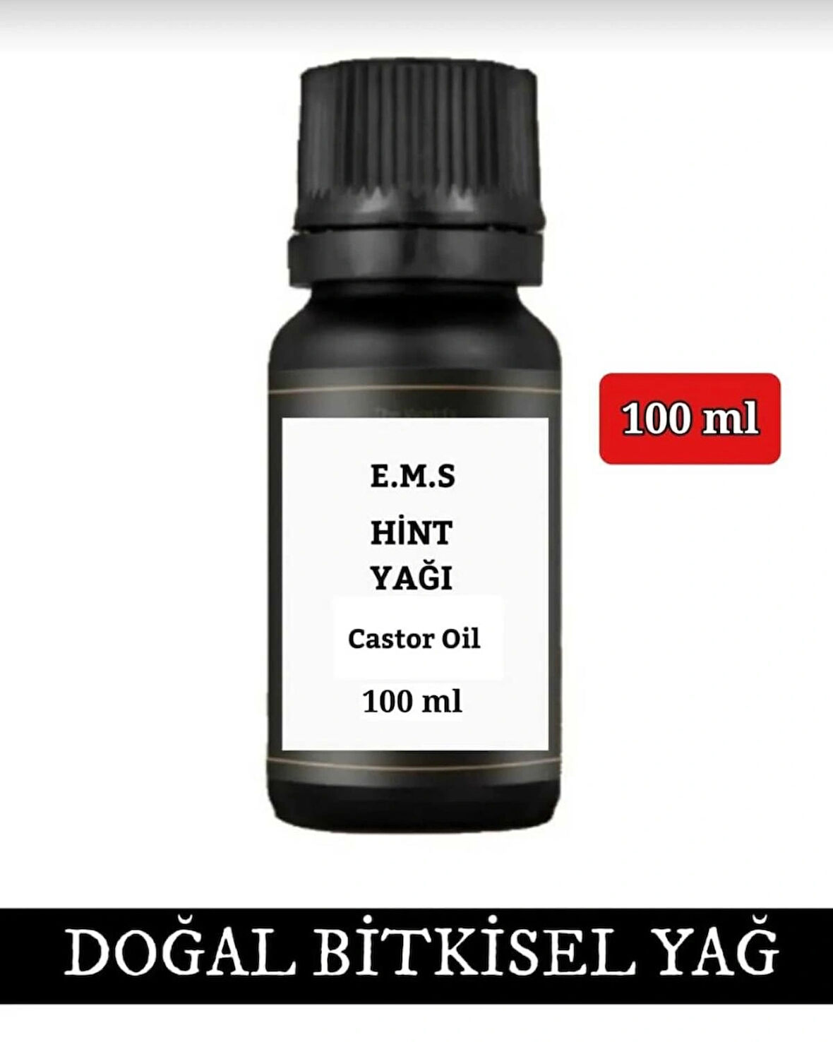 HİNT YAĞI 100 ML (CASTOR OİL) % 100 SAF - SOĞUK PRES.