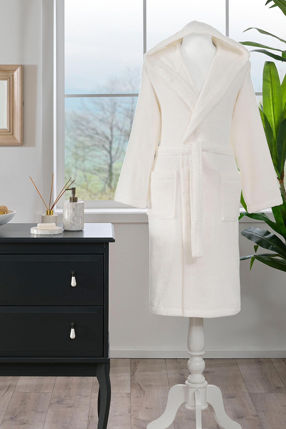 Özdilek Woven Kapüşonlu Bornoz