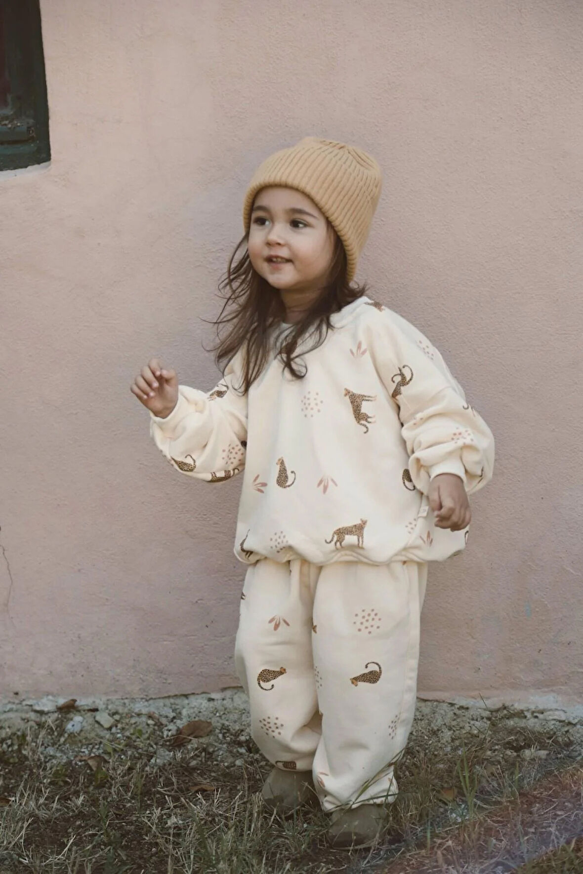 Leopar Baskılı Eşofman Takımı