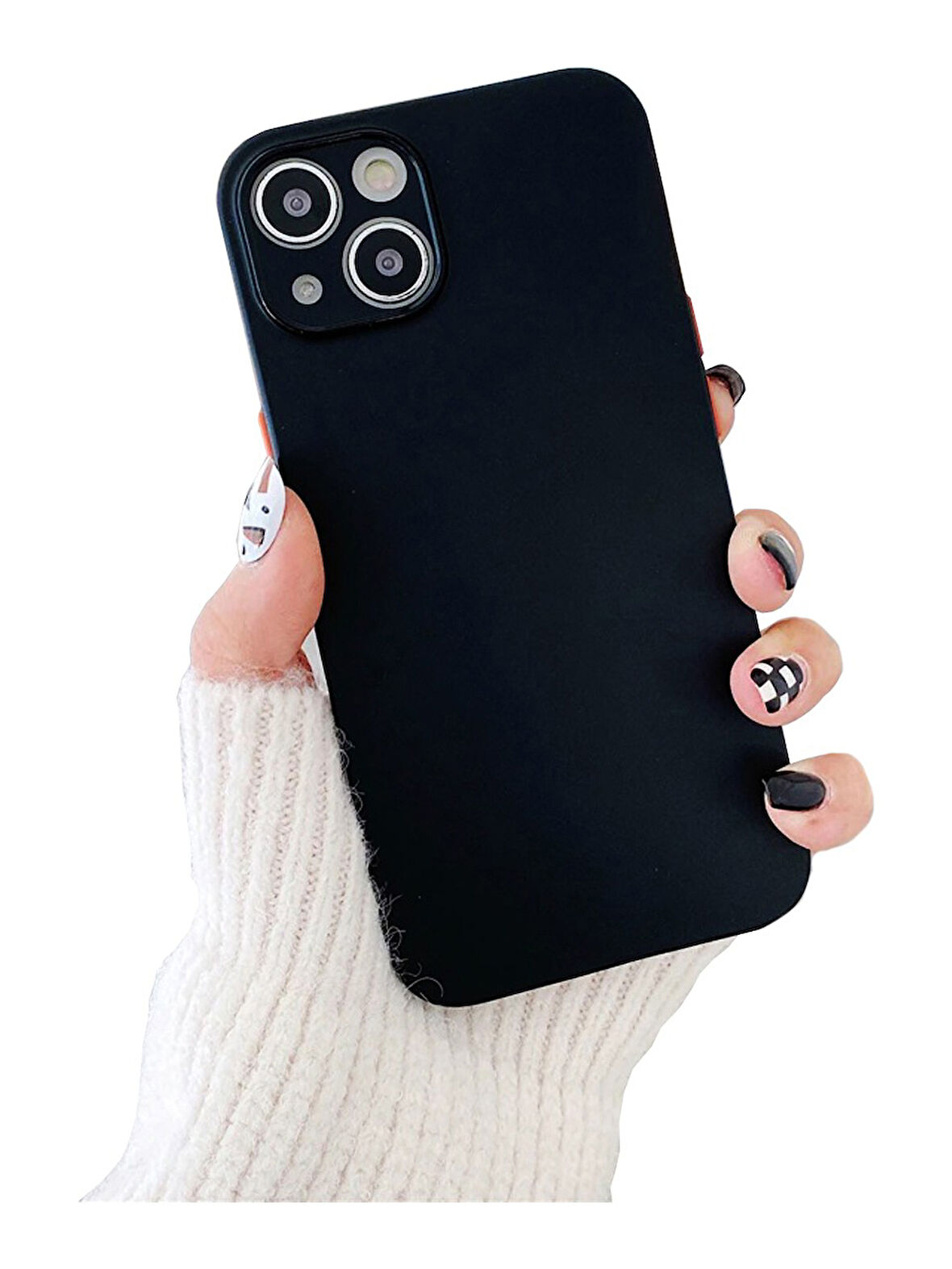 İPHONE 7 PLUS İPHONE 8 PLUS UYUMLU SİLİKON ESNEK VE İNCE KILIF SİYAH SNX