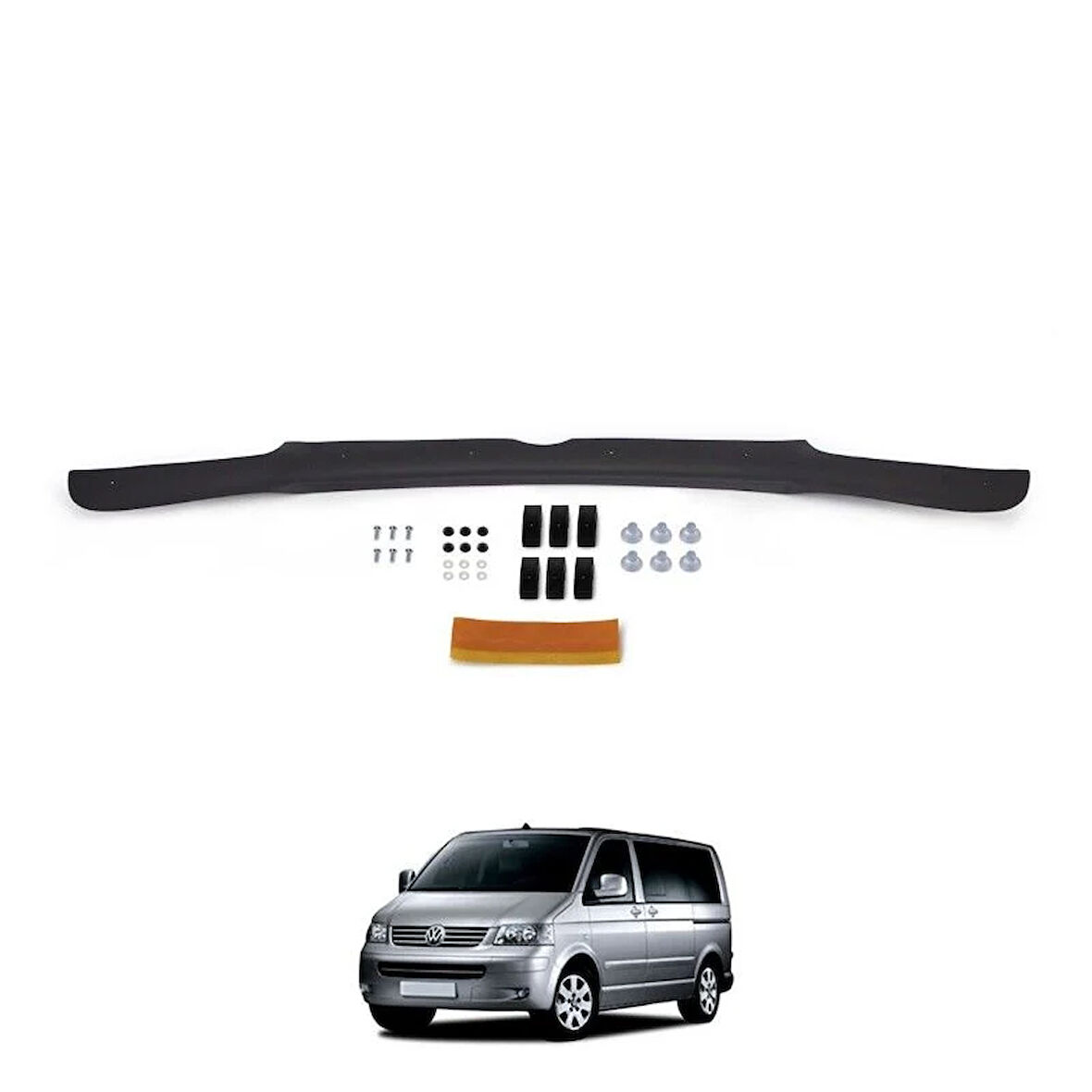 Volkswagen Transporter T5 2003 - 2009 Kaput Rüzgarlığı