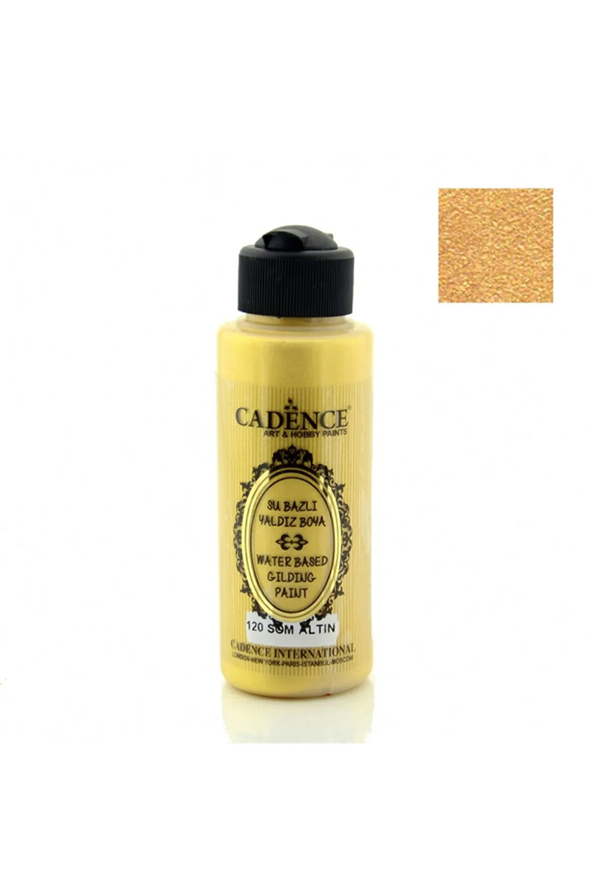 120ml Som Altın Yaldız Boya 10 Adet