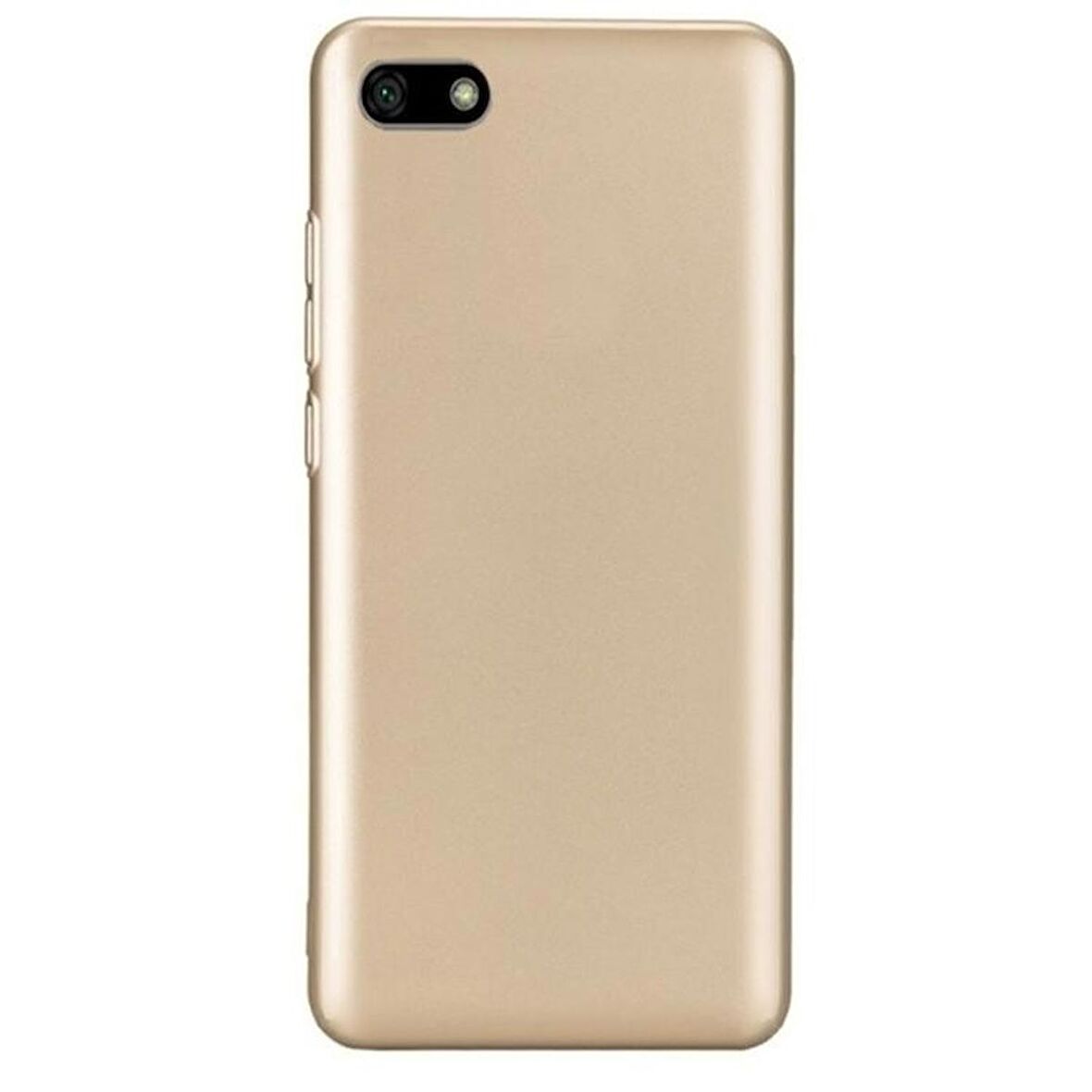 Smcase Huawei Y5 2018 Lüks Silikon Kılıf  Tam Kapatan Cam