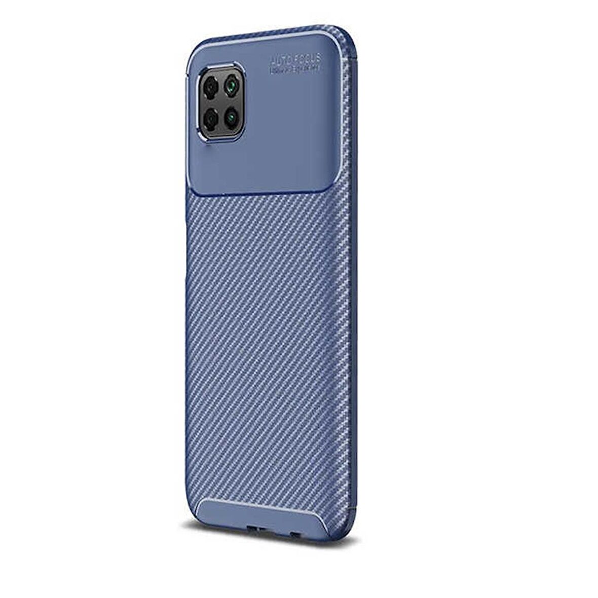 Gpack Oppo Reno 4 Lite Kılıf Negro Karbon SilikonNano Glass