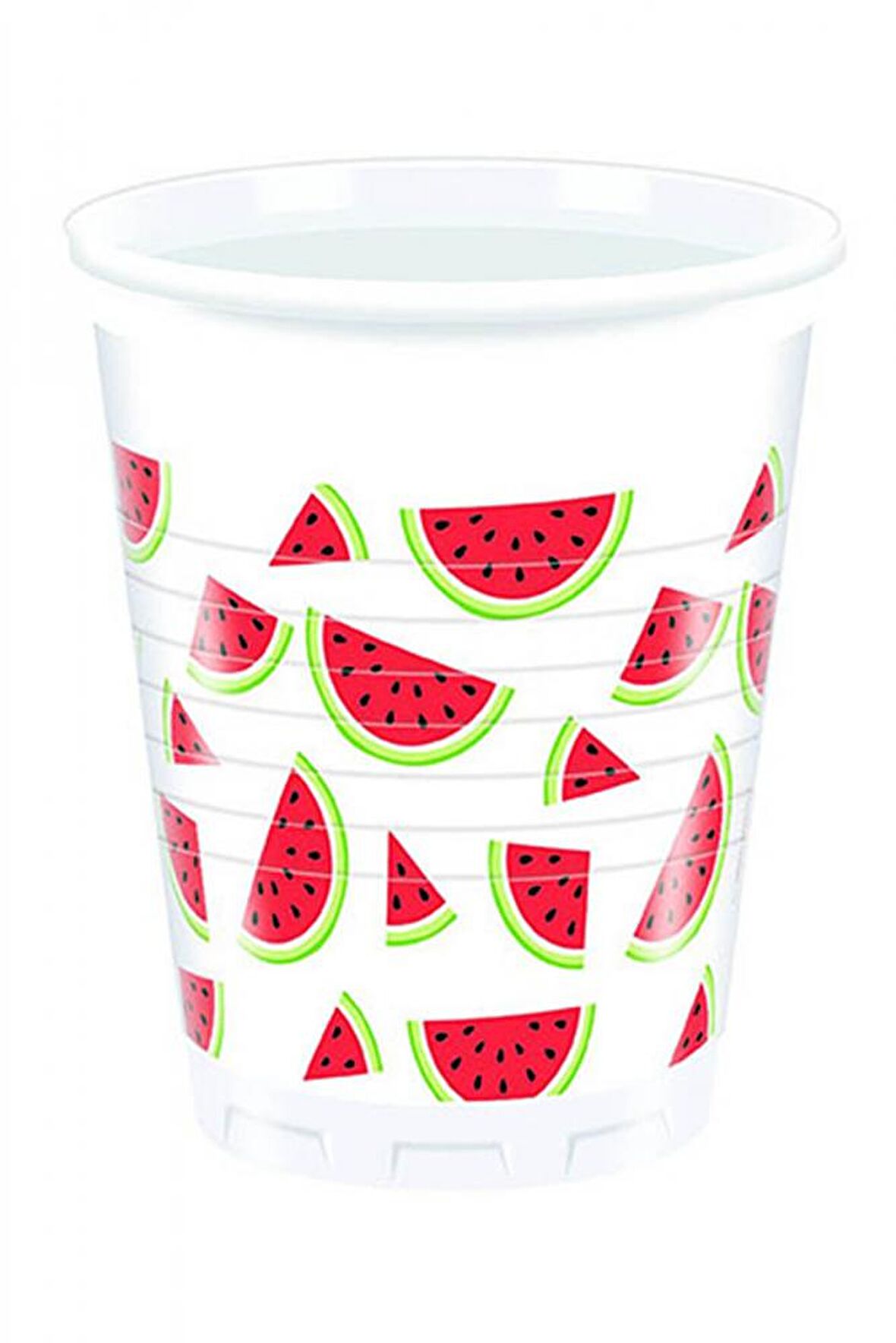 KARPUZ BARDAK PLASTİK 8'Lİ