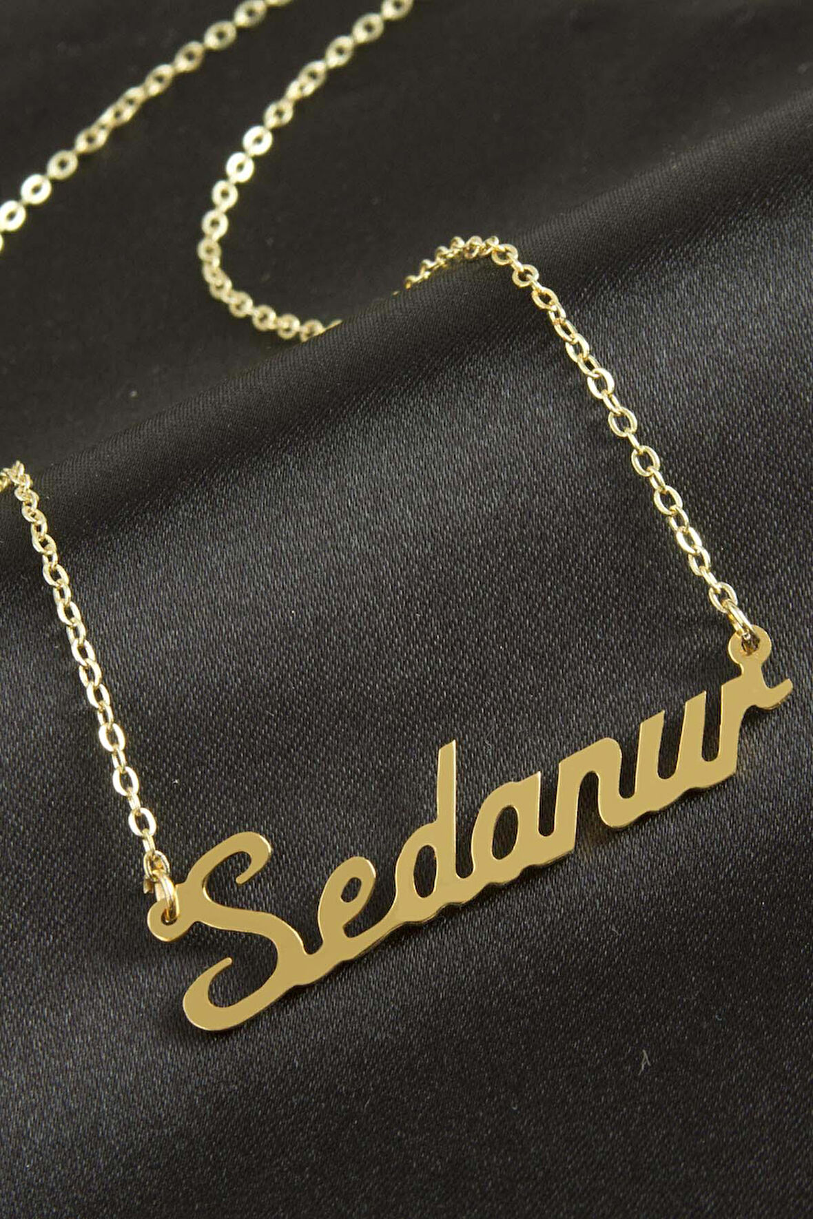 Sedanur İsimli Kolye (Kişiye Özel)