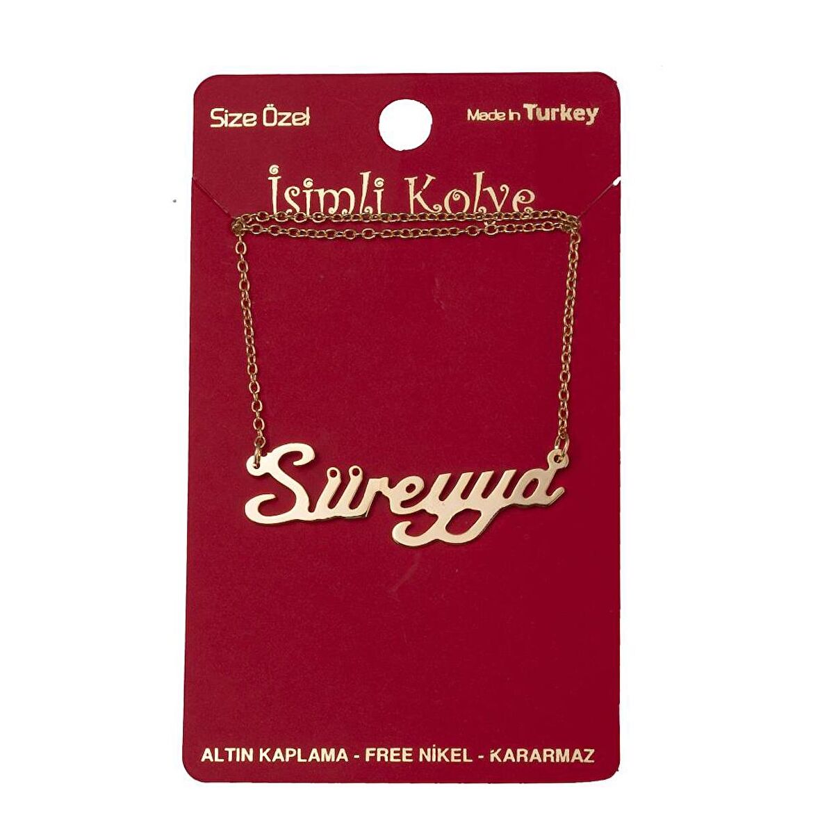 Süreyya İsimli Kolye