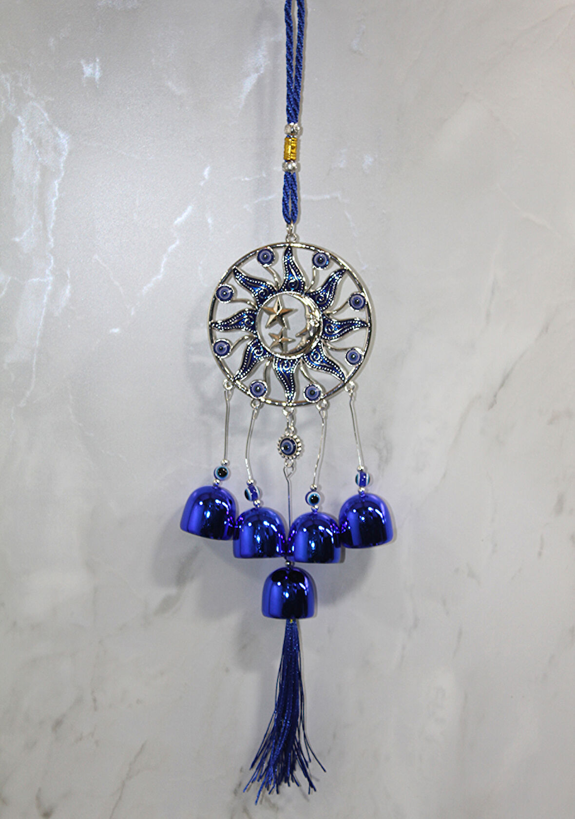 Metal Nazar Boncuğu Çan Model 16