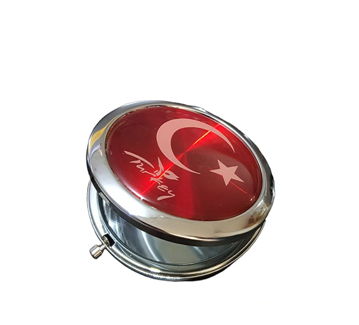 Türk Bayraklı El Aynası 