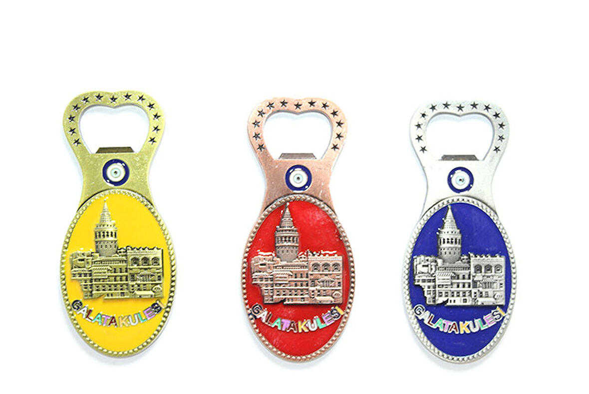 Yöresel Galata Kulesi Magnet Ve Açacak 