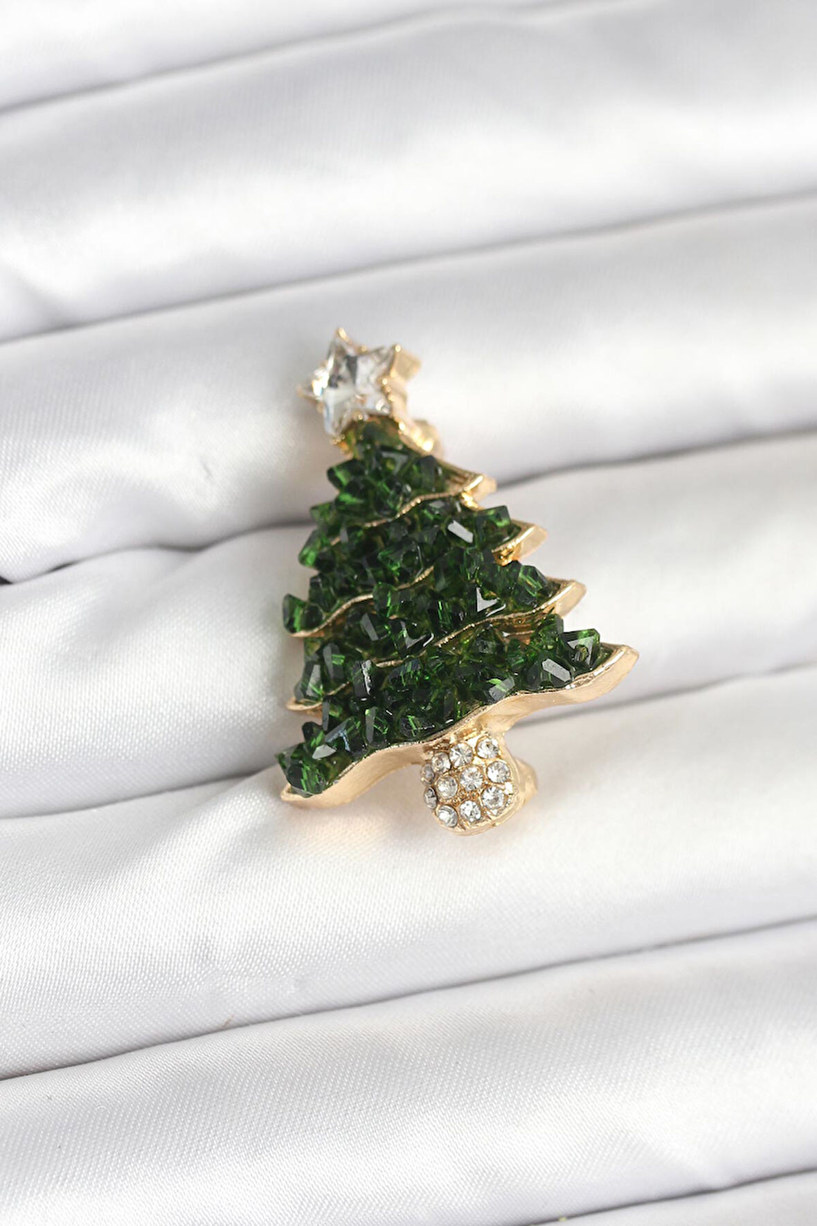 Çam Ağacı Yılbaşı Temalı Broş