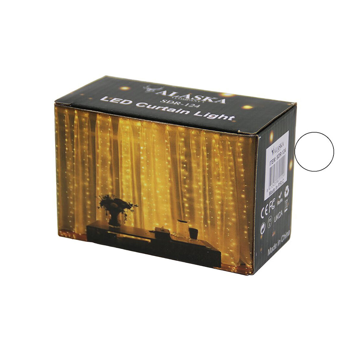 BEYAZ 3X3MT USB - KUMANDALI TEL PERDE LED - DEKOR LAMBA (5314)