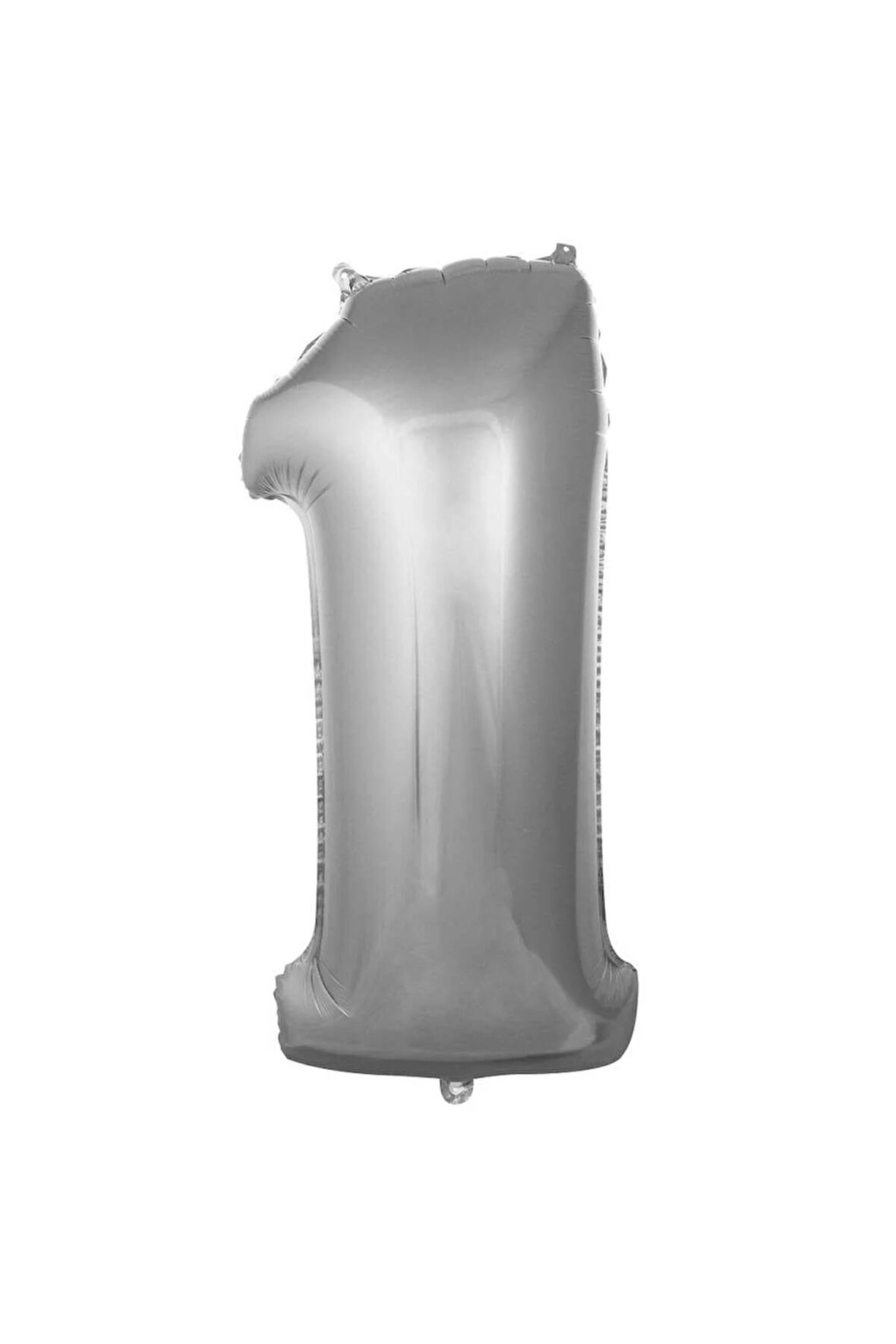 Folyo Balon Rakam Gümüş Renk 40 inc 100 Cm Helyum Uyumlu