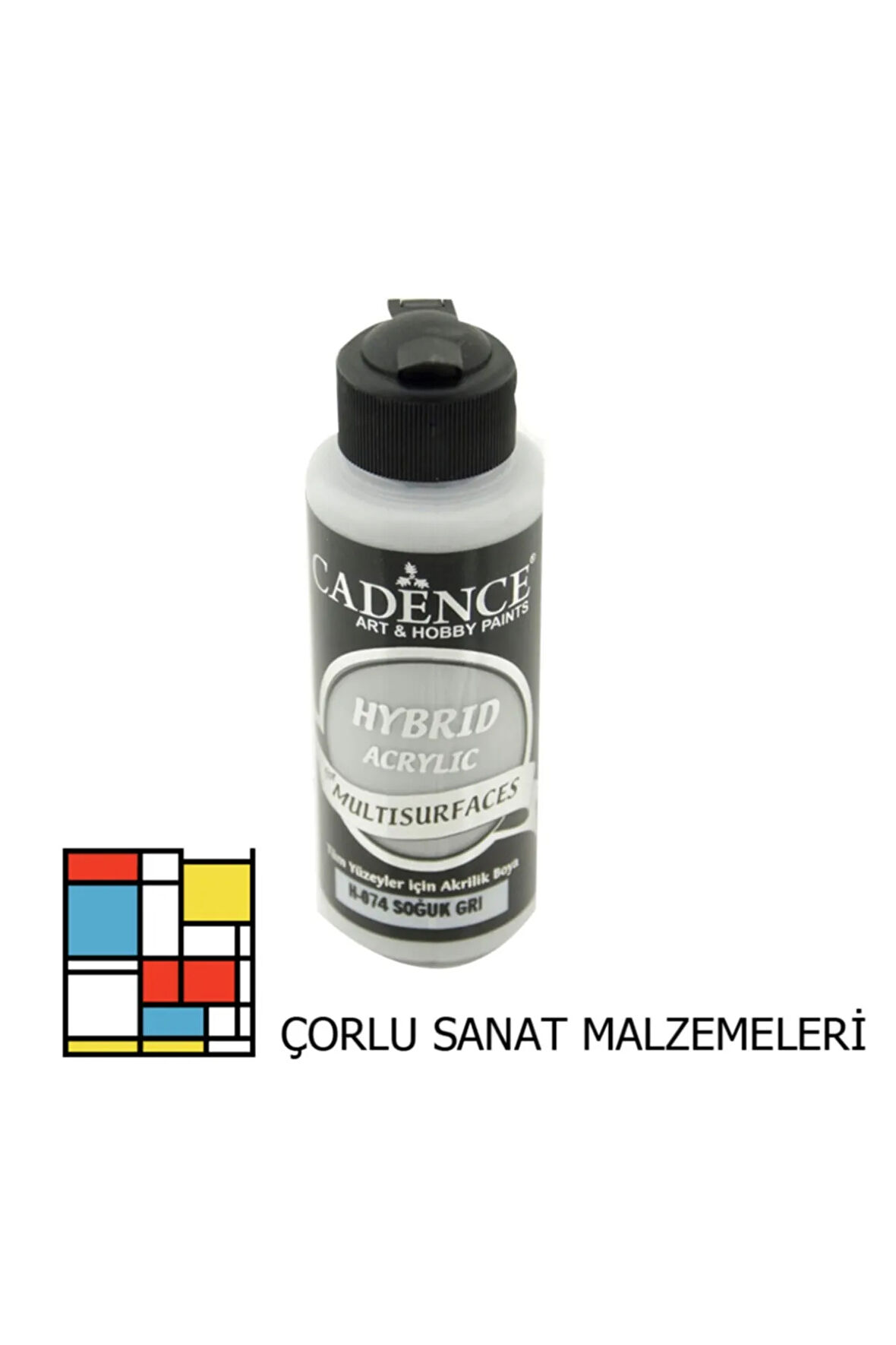 Multisurfaces Soğuk Gri H-074 120ml