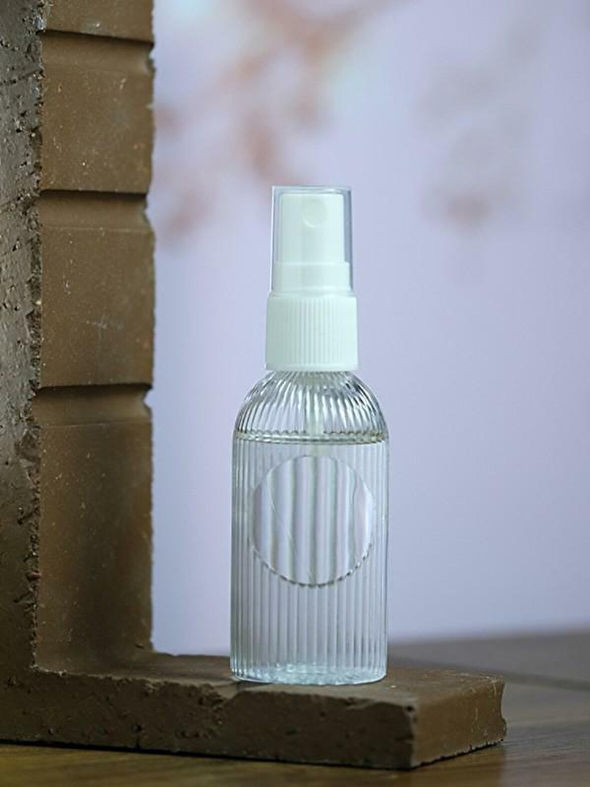 10 Adet 50 ML Sprey Başlıklı DNZ21 Özel Tasarım Dezenfektan Kolonya Parfüm Boş Şişesi Sert Plastik