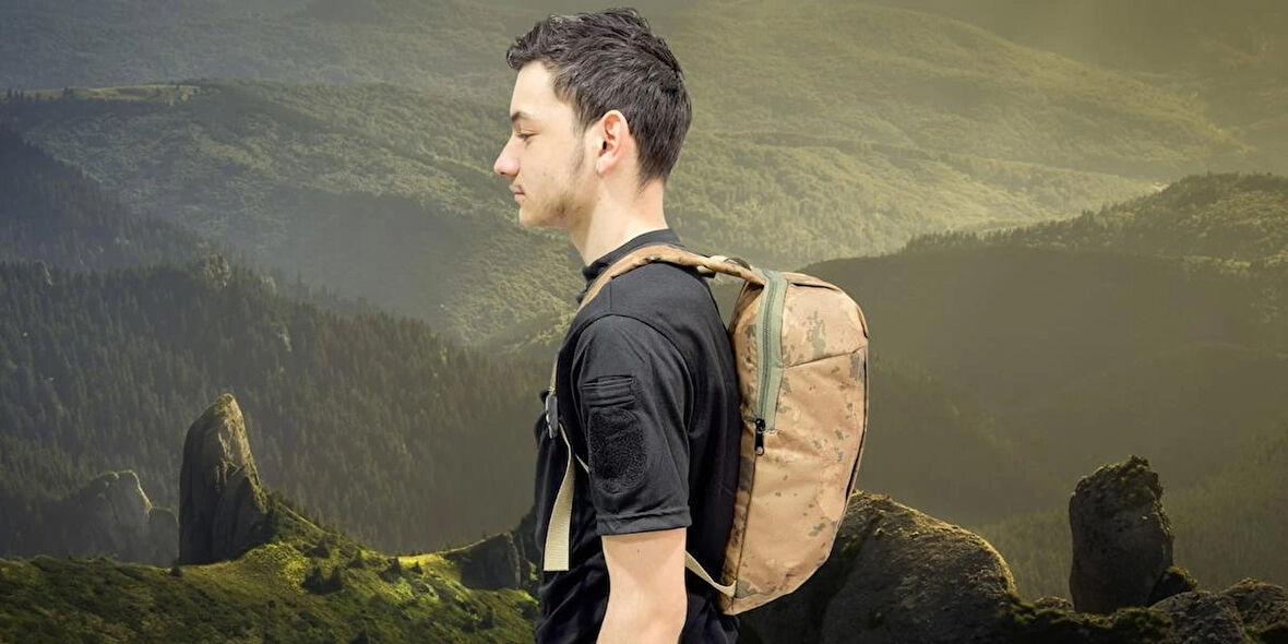 10LT ÇÖL KAMUFLAJ ÇANTA