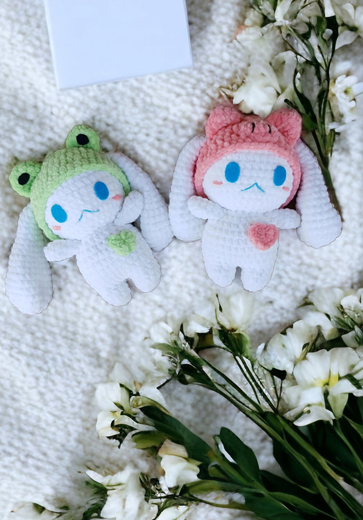 Cinnamoroll Amigurumi Örme Oyuncak