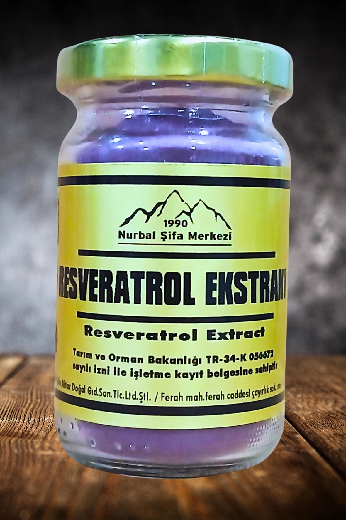 Resveratrol Ekstrak 50 gr