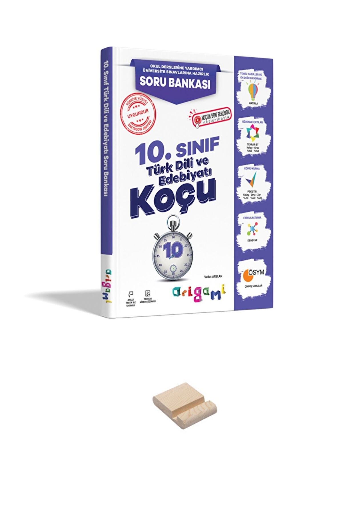 ORİGAMİ 10. Sınıf Edebiyat Soru Bankası + Telefon Standı