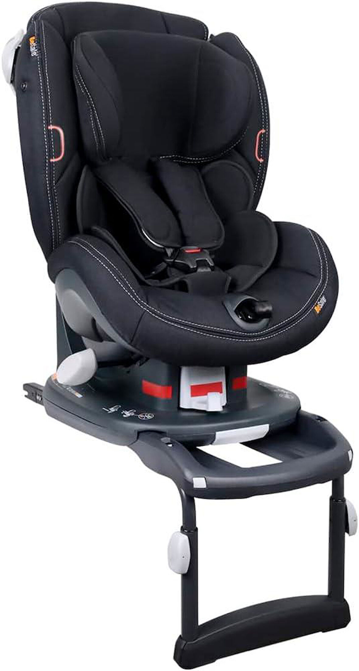 BeSafe Izi Comfort X3 Isofixli Black Car Interior 9-18 kg Oto Koltuğu - Outlet