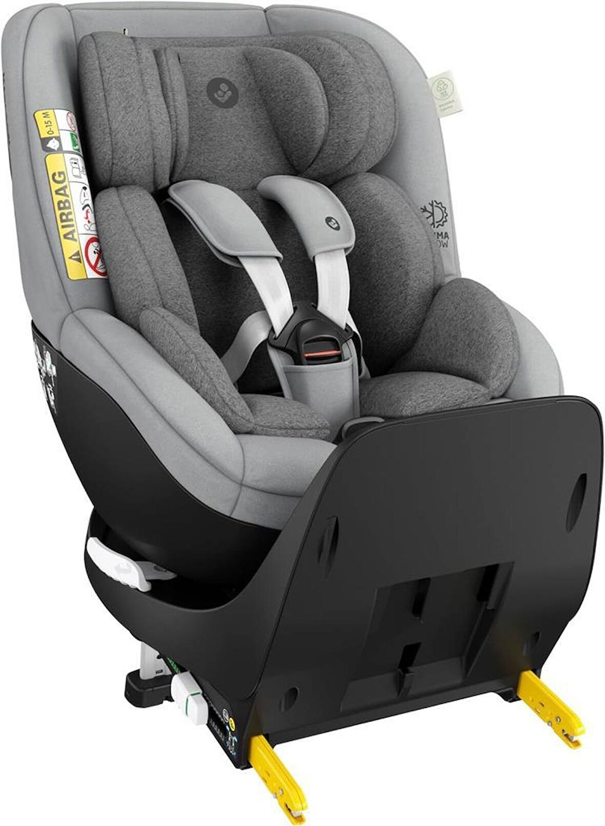 Maxi-Cosi Mica Pro Eco I-Size Isofixli 360° Dönebilir 0-18 kg Authentic Graphite Oto Koltuğu-TEŞHİR