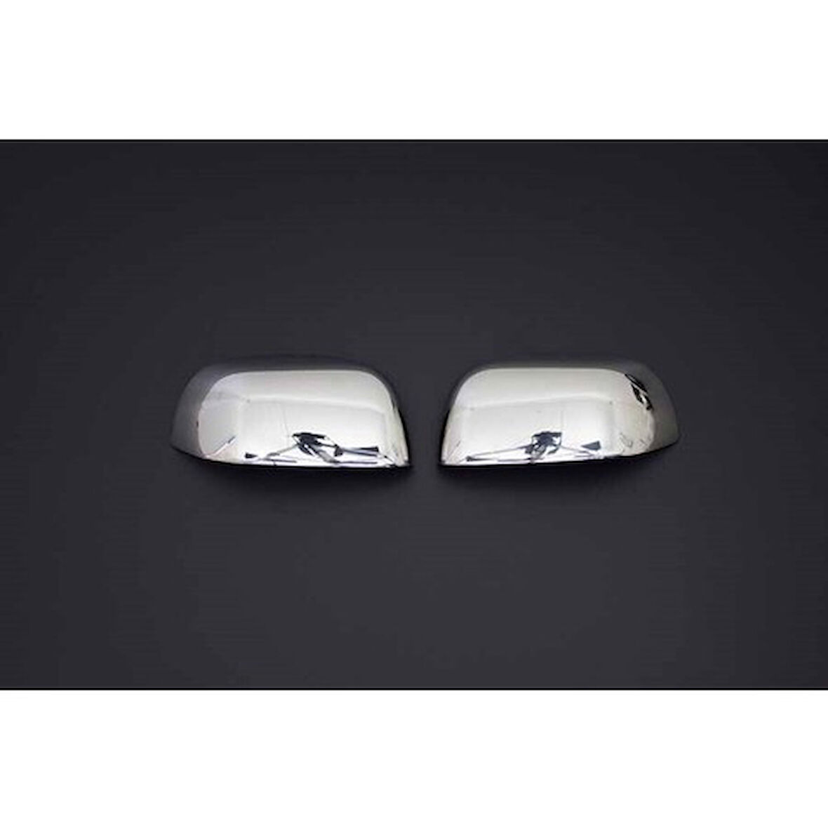Dacia Duster 2010 Ve Üzeri Paslanmaz Çelik Ayna Kapağı 