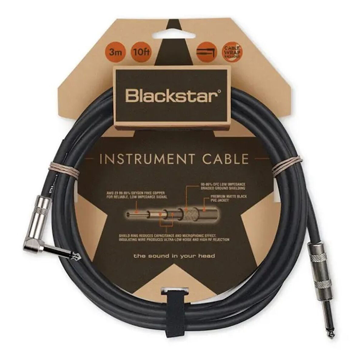 Blackstar Standard Str/ang Enstrüman Kablosu (3 m)