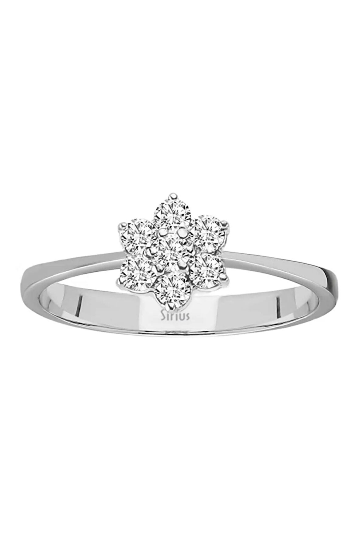 Pırlanta Papatya Yüzük