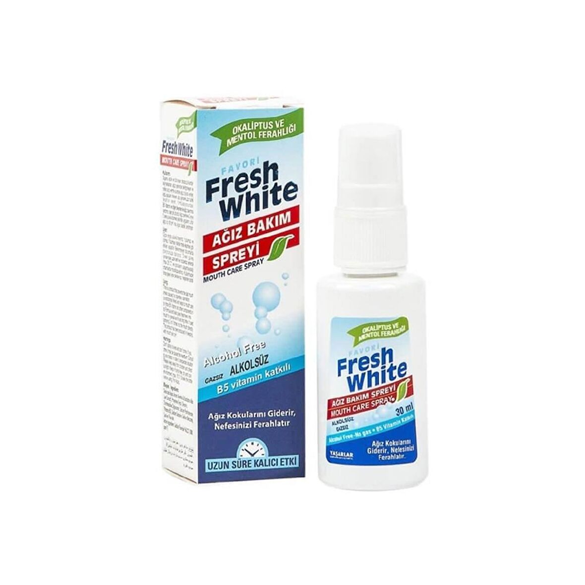 Fresh White Ağız Kokusu Spreyi 30 ml