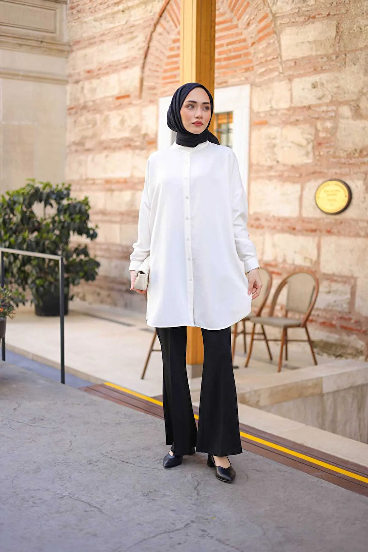 ADA Düğmeli Tunik Gömlek