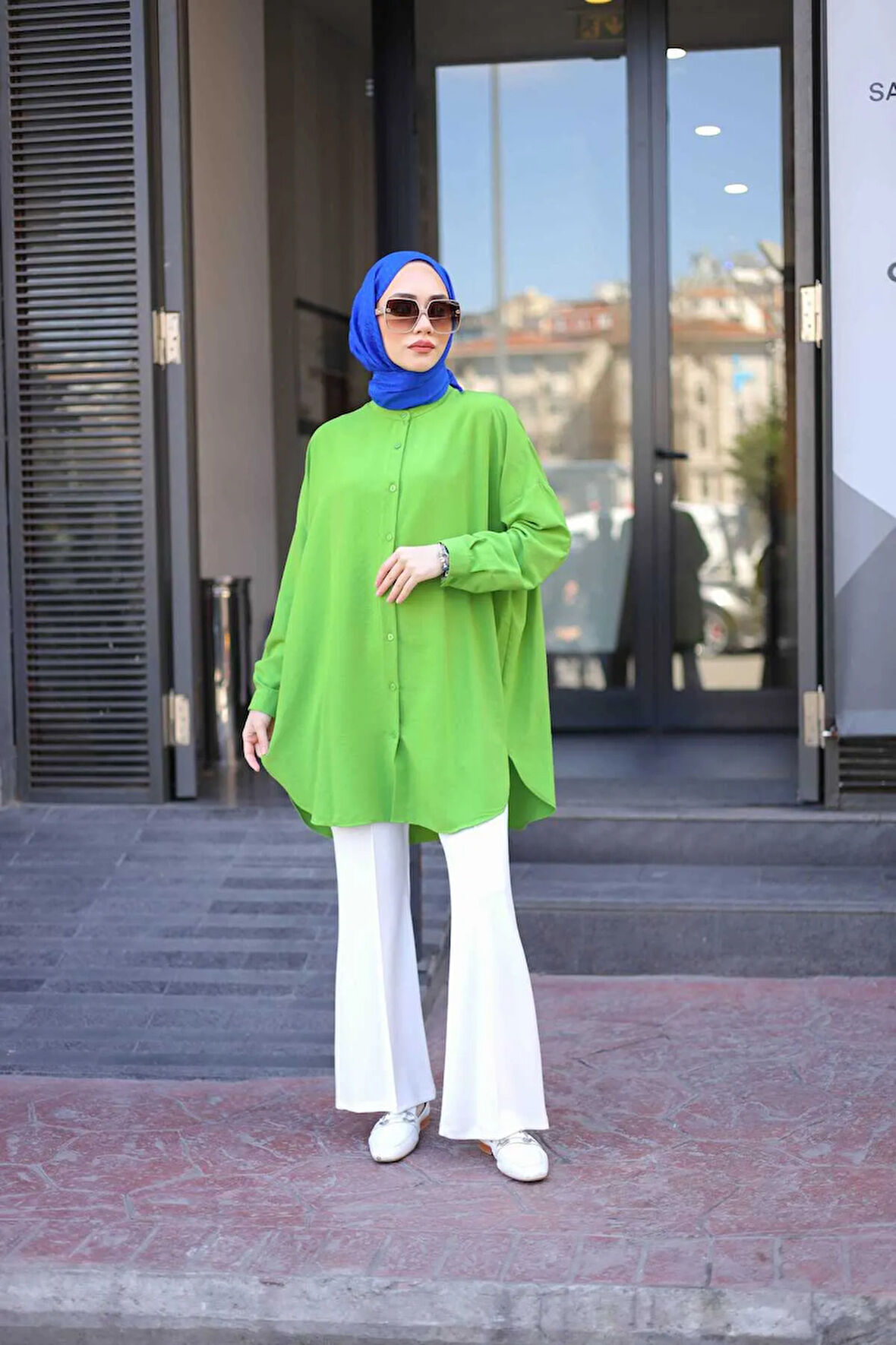 ADA Düğmeli Tunik Gömlek