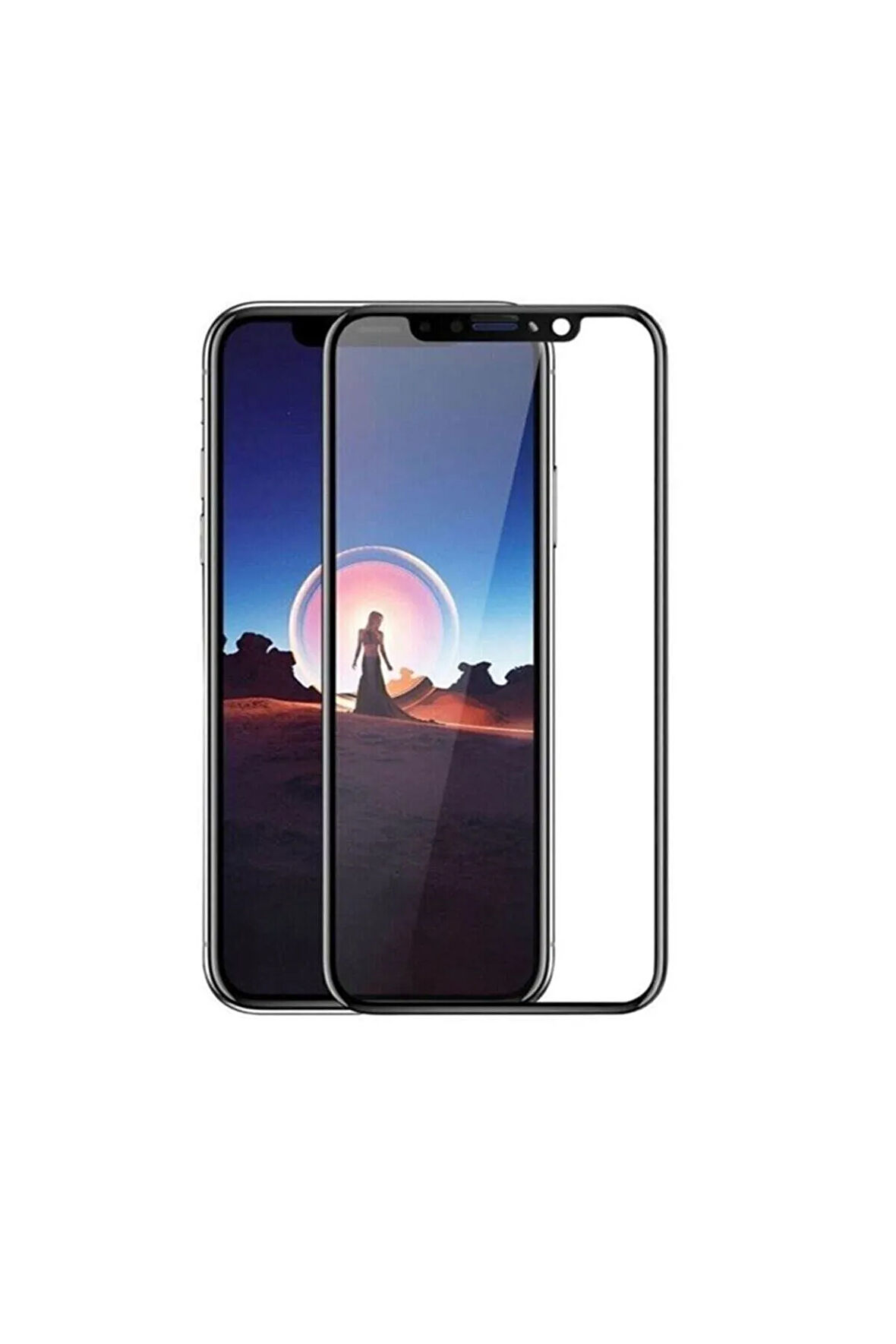Iphone 11 Uyumlu Tam Kaplayan Cam 5d Ekran Koruyucu - Extra İnce