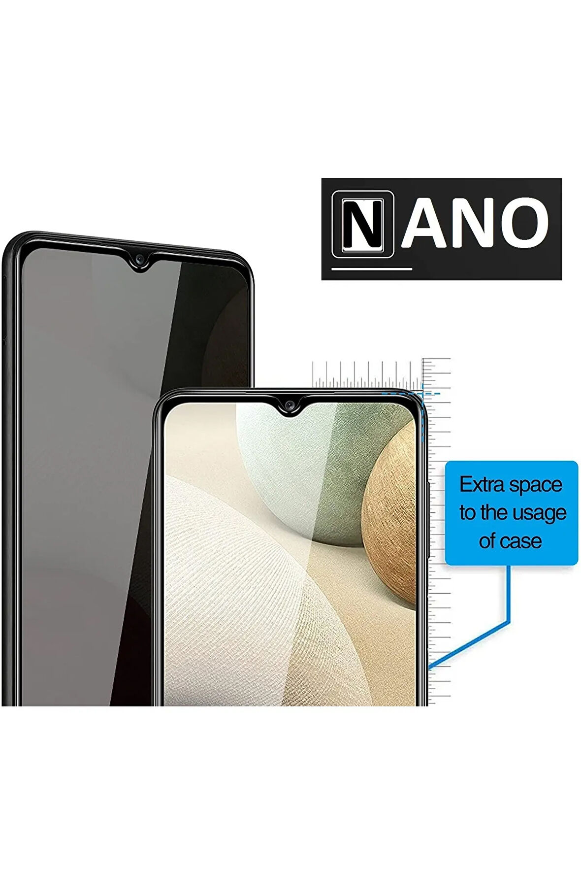 Samsung Galaxy A04S 5D NANO Ekran Koruyucu Kırılmaz Cam - Extra İnce