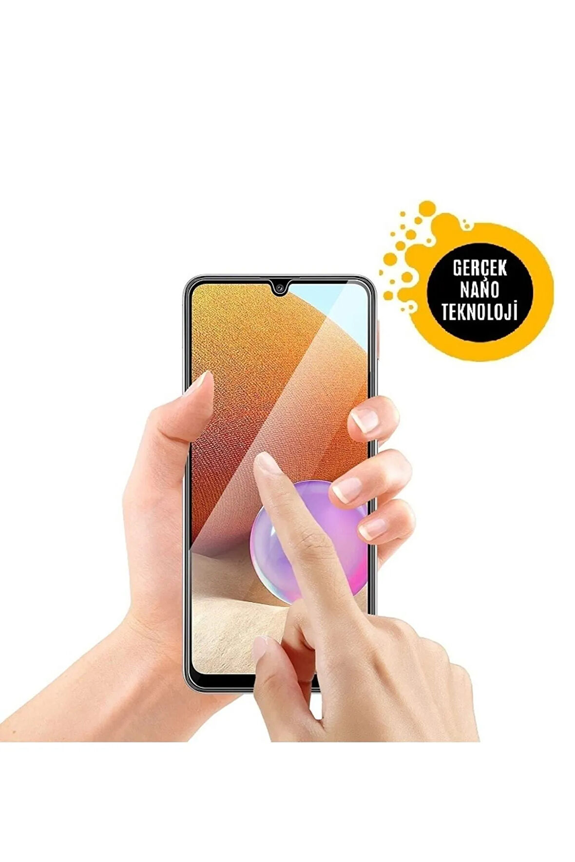 Samsung Galaxy A23 Uyumlu Nano Ekran Koruyucu Kırılmaz Cam - Ultra Şeffaf - Extra İnce