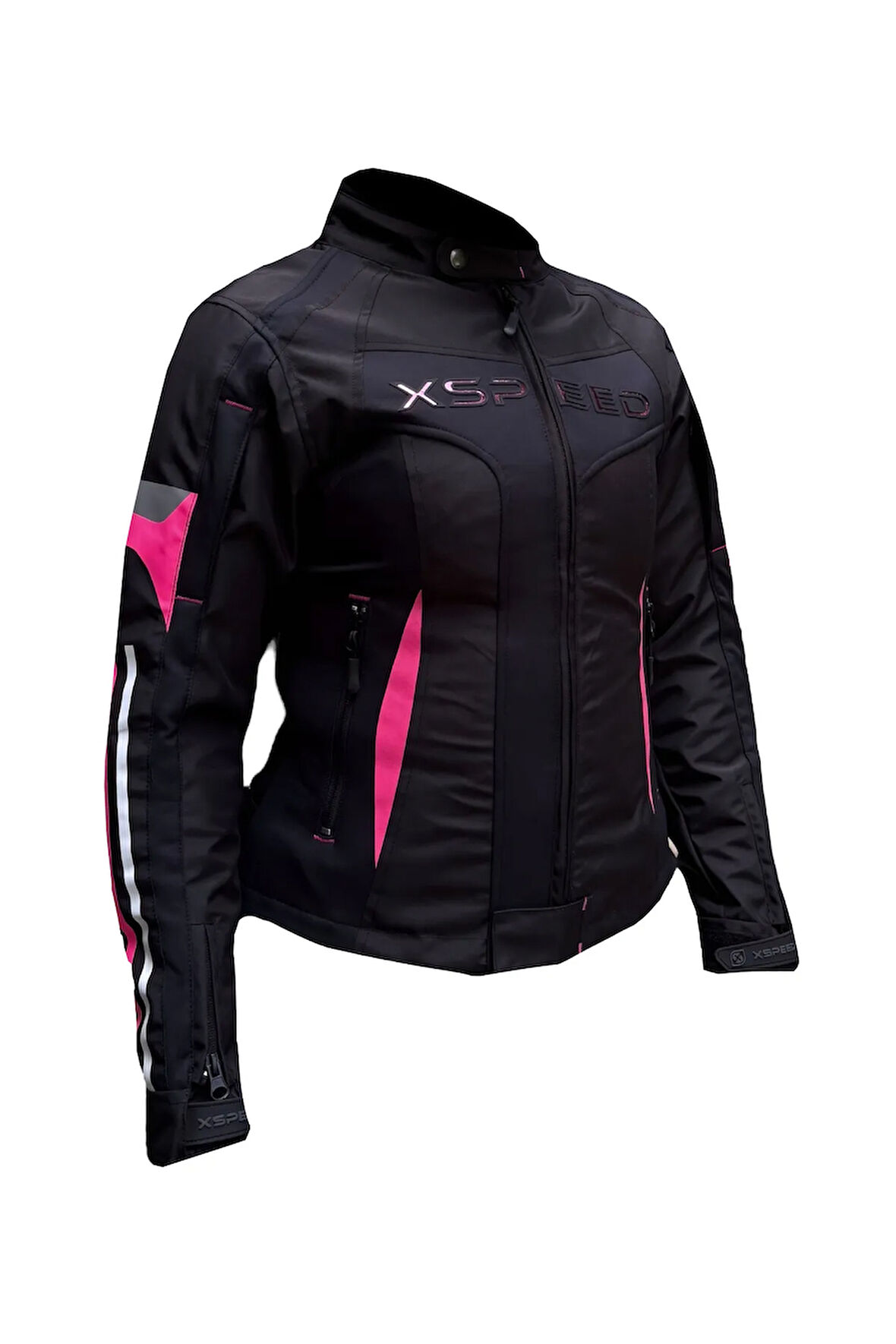 Hera 4 Mevsimlik Korumalı Kadın Motosiklet Montu Yeni Sezon Pembe