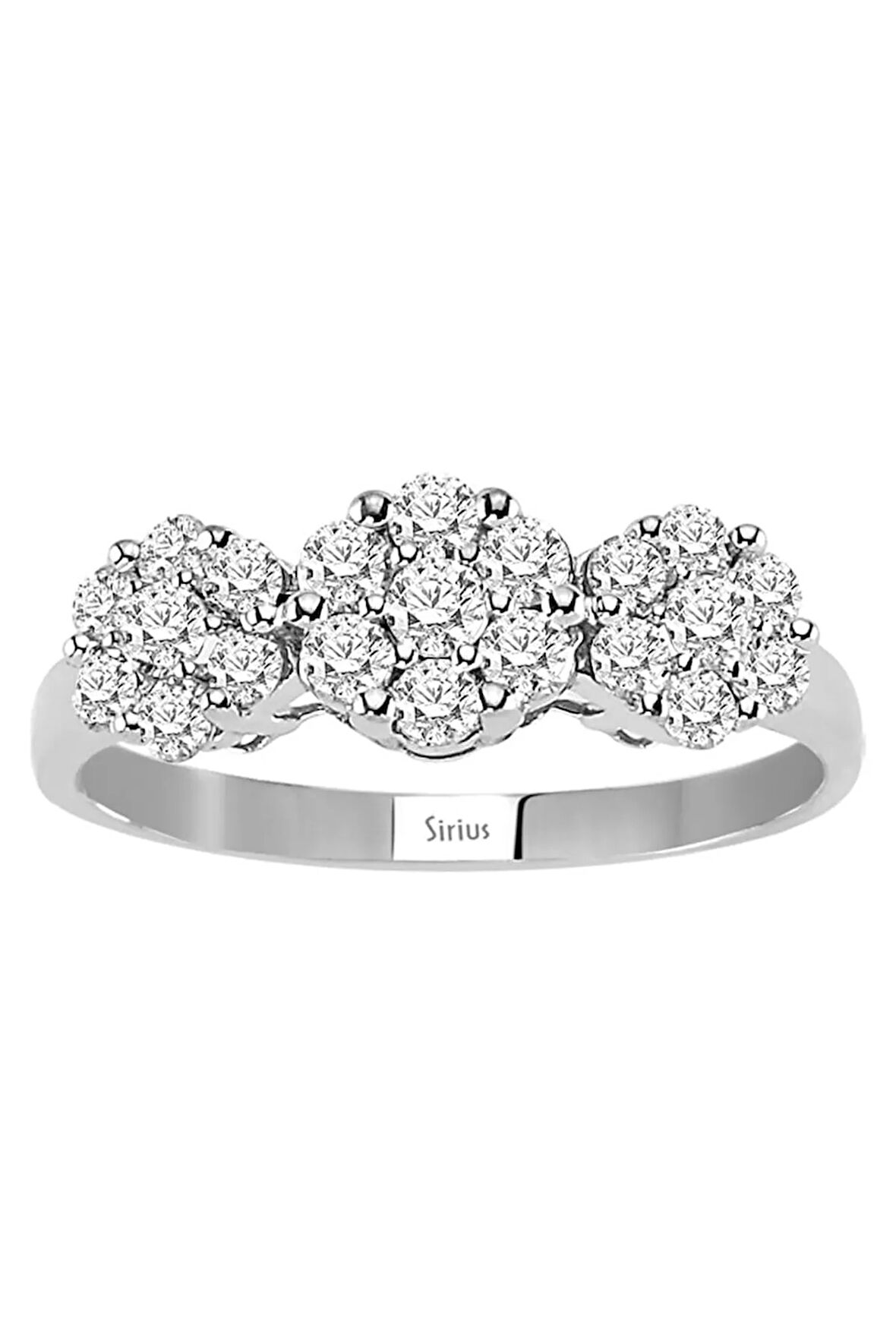 Tria Efektli Pırlanta Yüzük