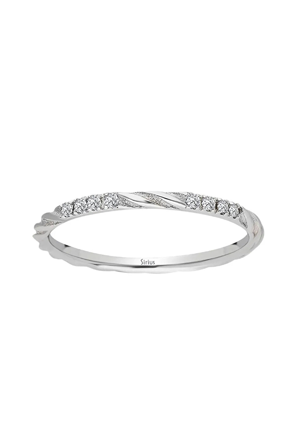 Pırlanta Pulsar Yarım Tur Yüzük