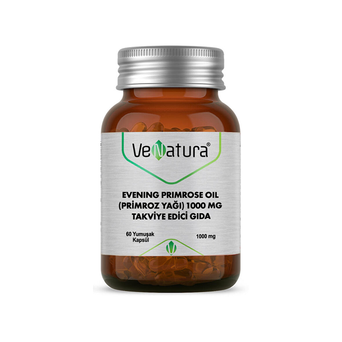 VeNatura Evening Primrose Oil (Primroz Yağı) 1000 mg 60 Kapsül