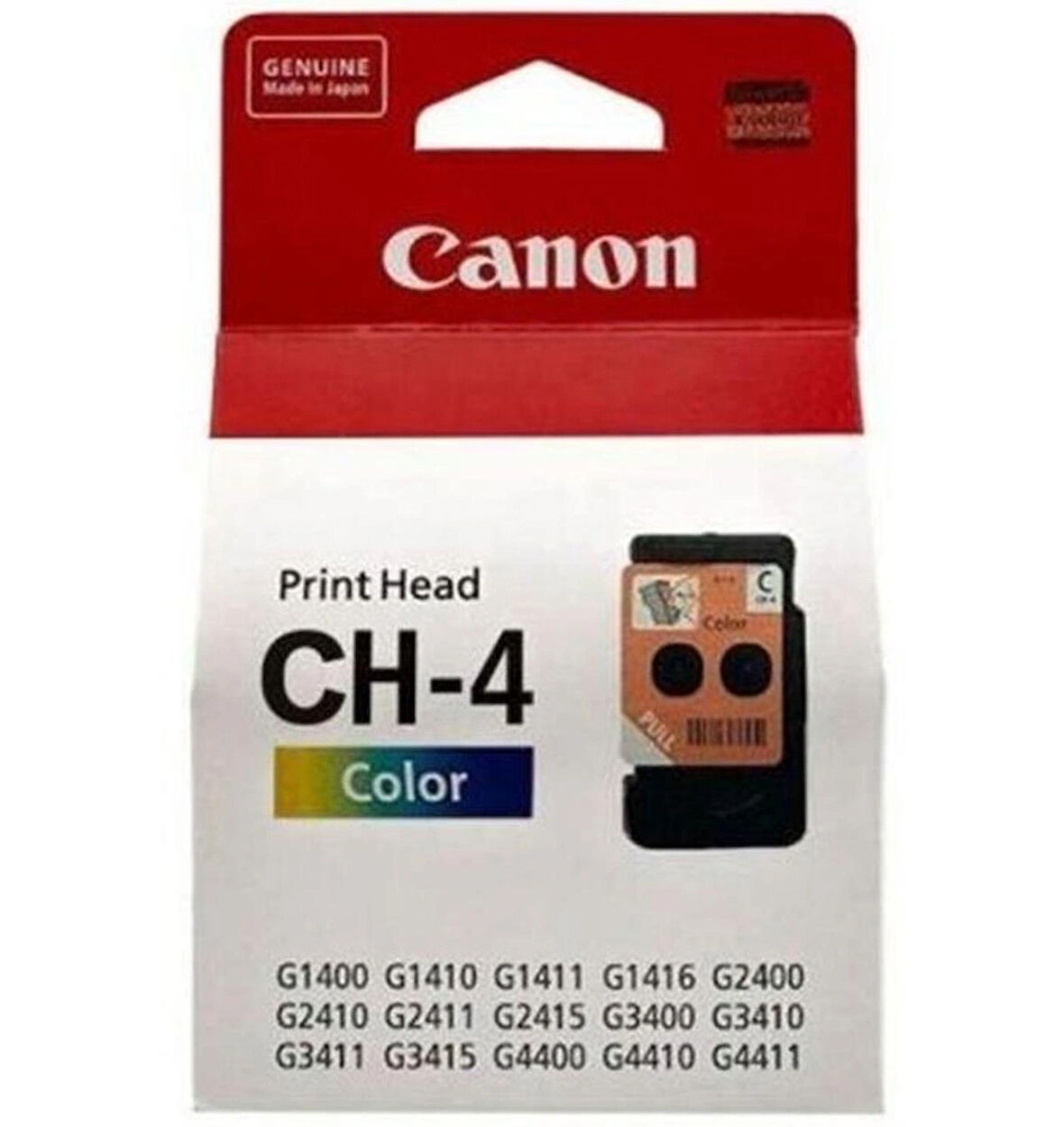 CANON CH-4 Renkli Baskı Kafası 0694C002 G2410 G2411 G3410 G3411 G4410 G4411