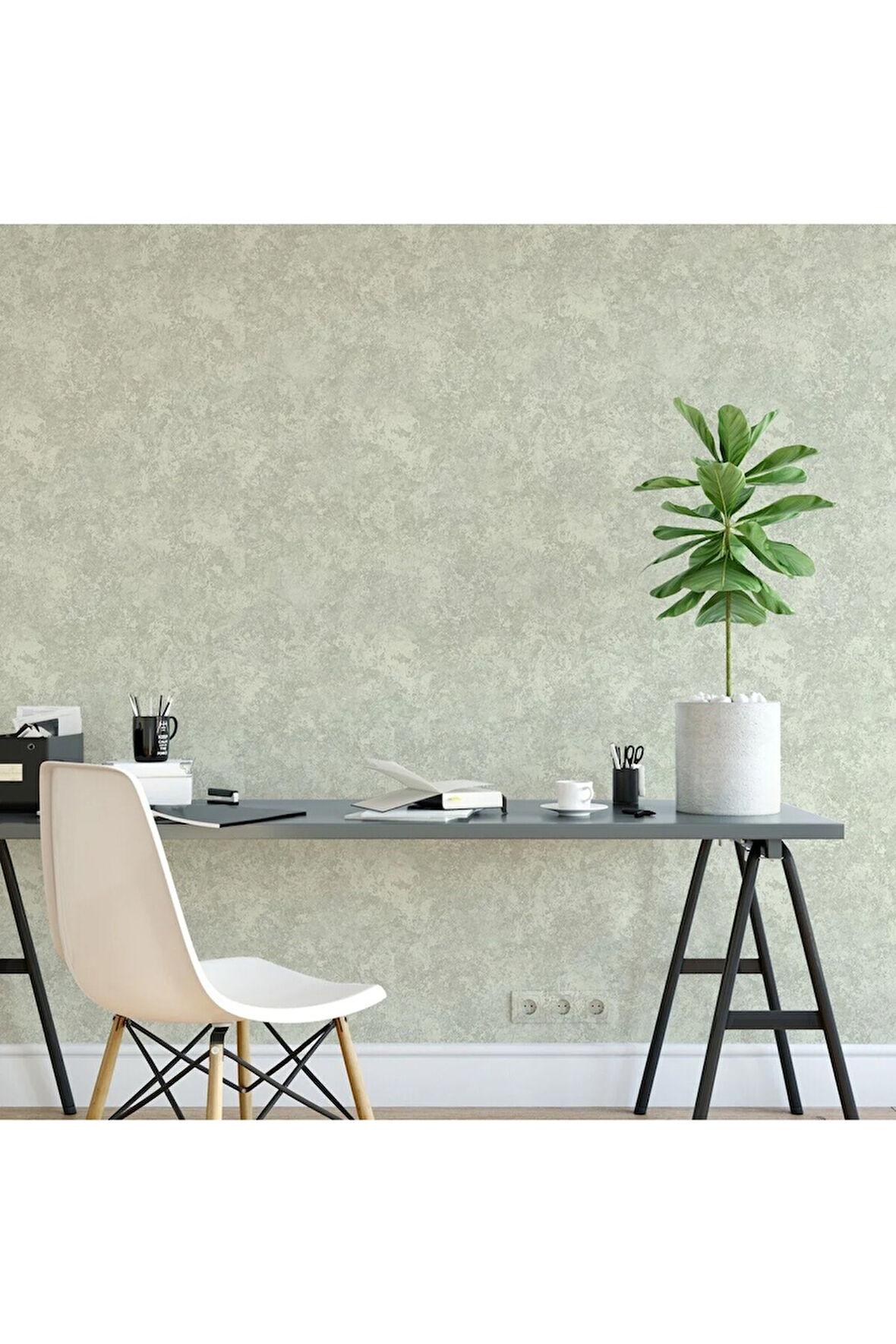 Dokulu Duvar Kağıdı, Koyu, Bej, Beta 1108-2, 16,50 M²