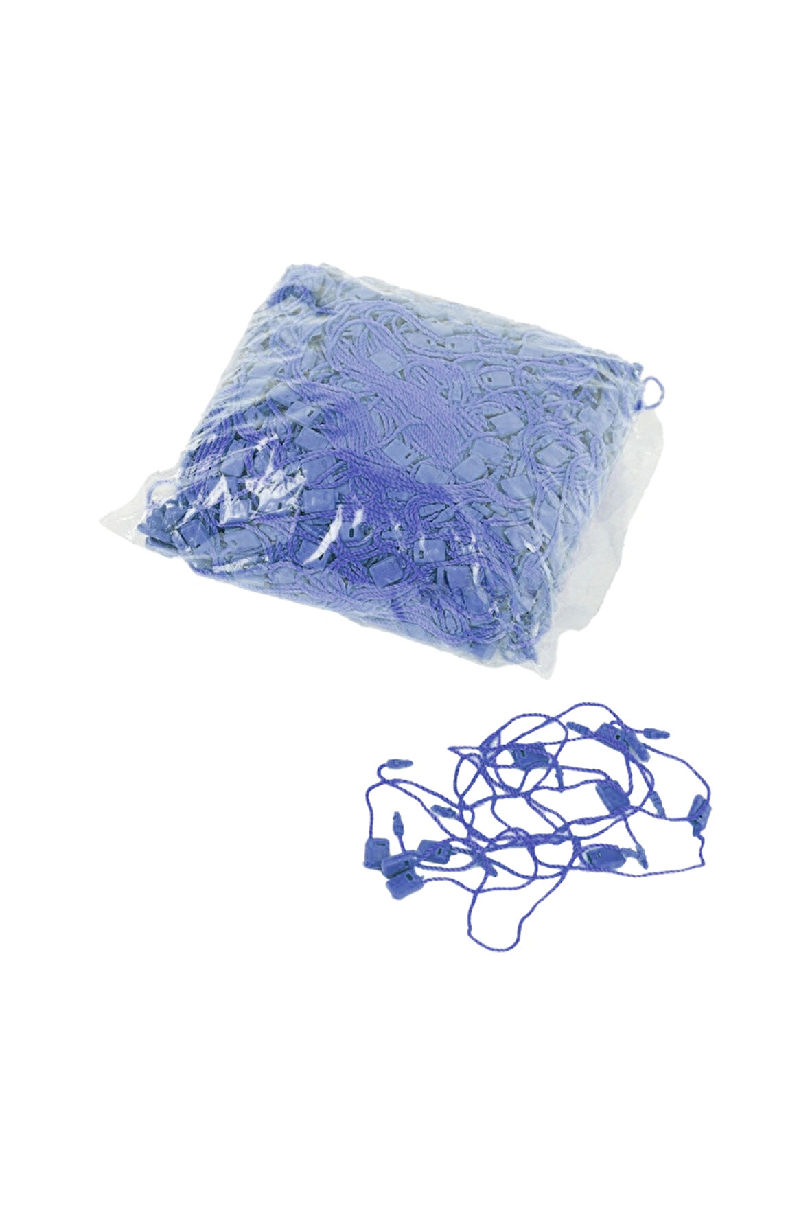 Lacivert Renk Kilitli Geçmeli Etiket İpi 1.000 Adet – Plastik Kart ve Fiyat Etiketi Bağlama İpi