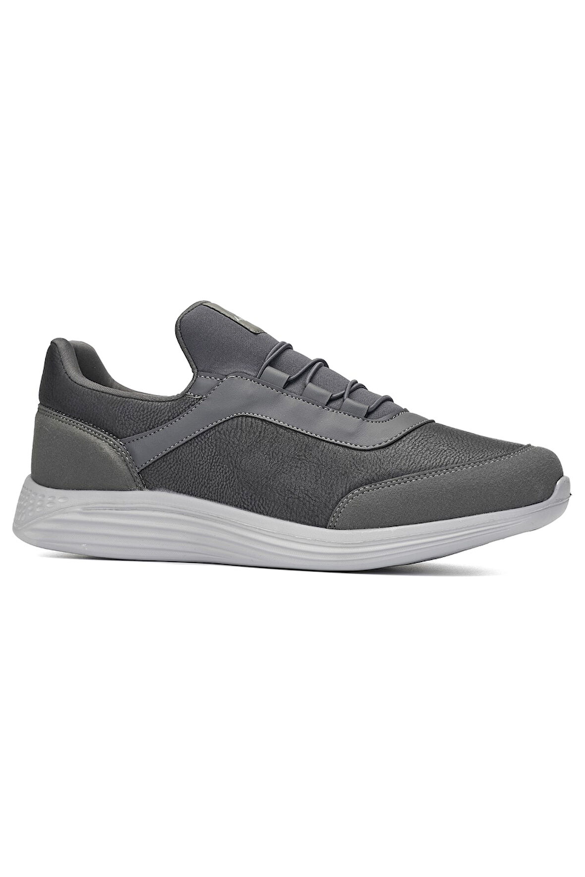 Günlük Erkek Yetişkin Sneaker Büyük Numara Spor Ayakkabı Lastik Bağcıklı  Rahat Esnek 110C