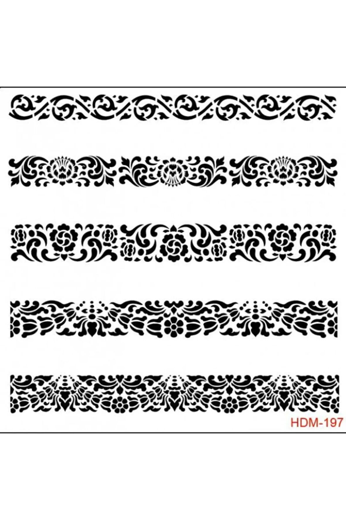 Home Dekor Stencil Hdm197