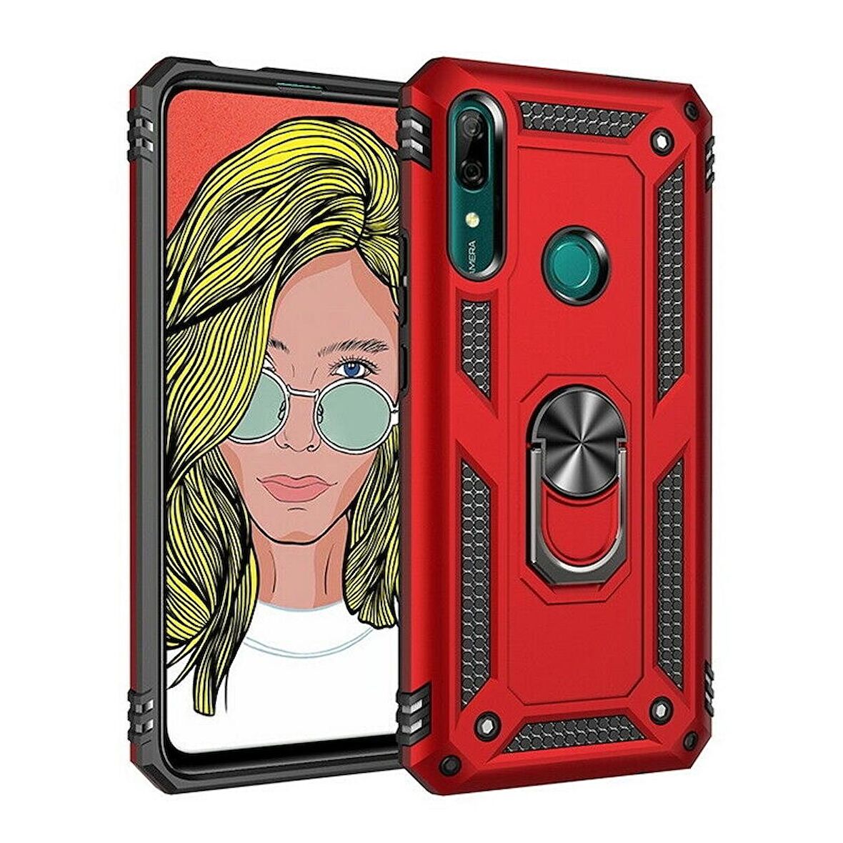 Smcase Huawei P Smart Z Kılıf Vega Tank Kapak 