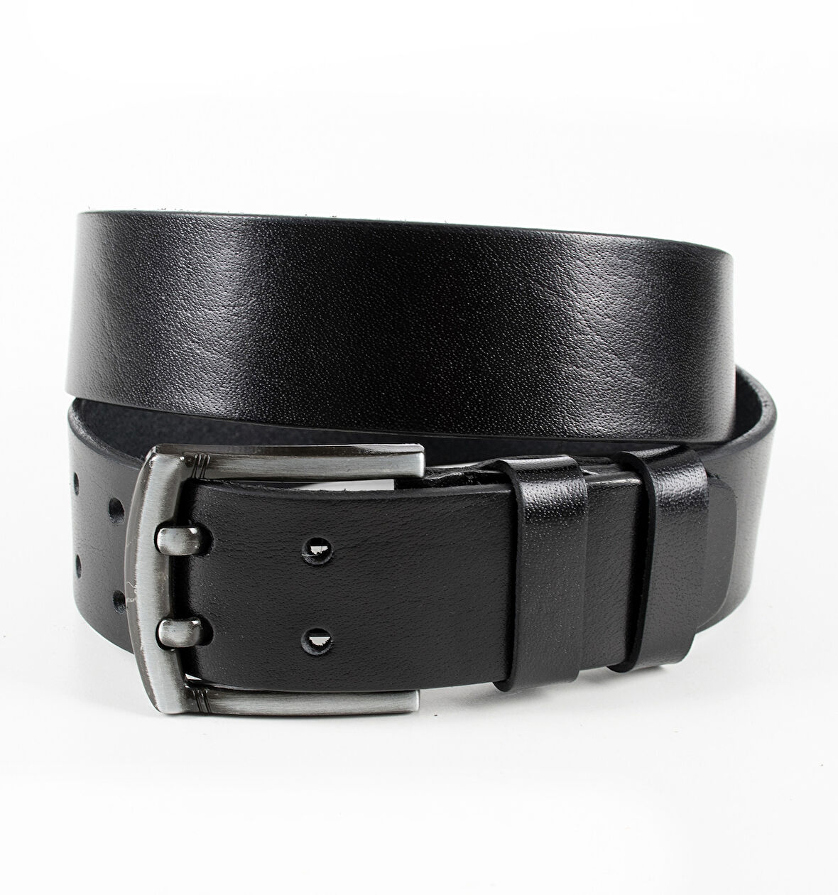 Erkek Siyah Çift Dilli Spor Kemer 1801295