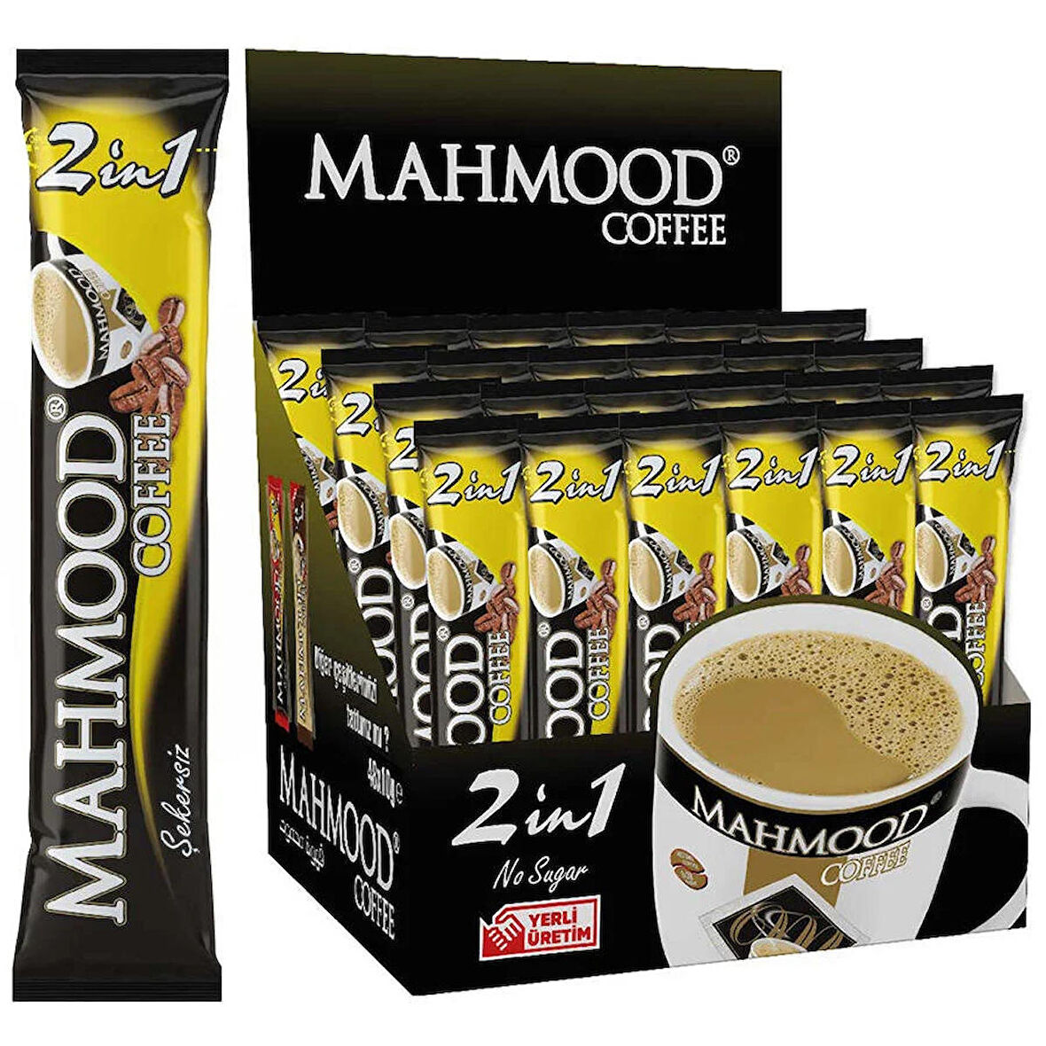 Mahmood Coffee 2'si 1 Arada 10 gr 48'li Hazır Kahve