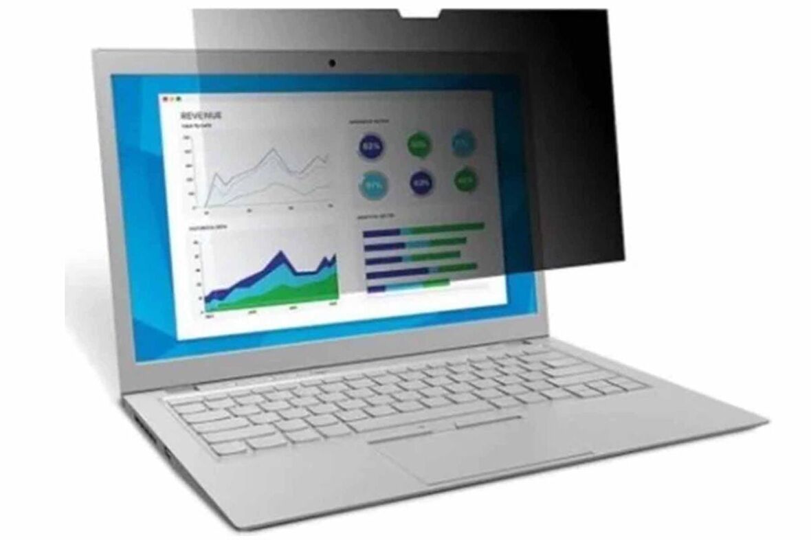 3M 13" Apple Macbook Pro Ekran Koruyucu Siyah