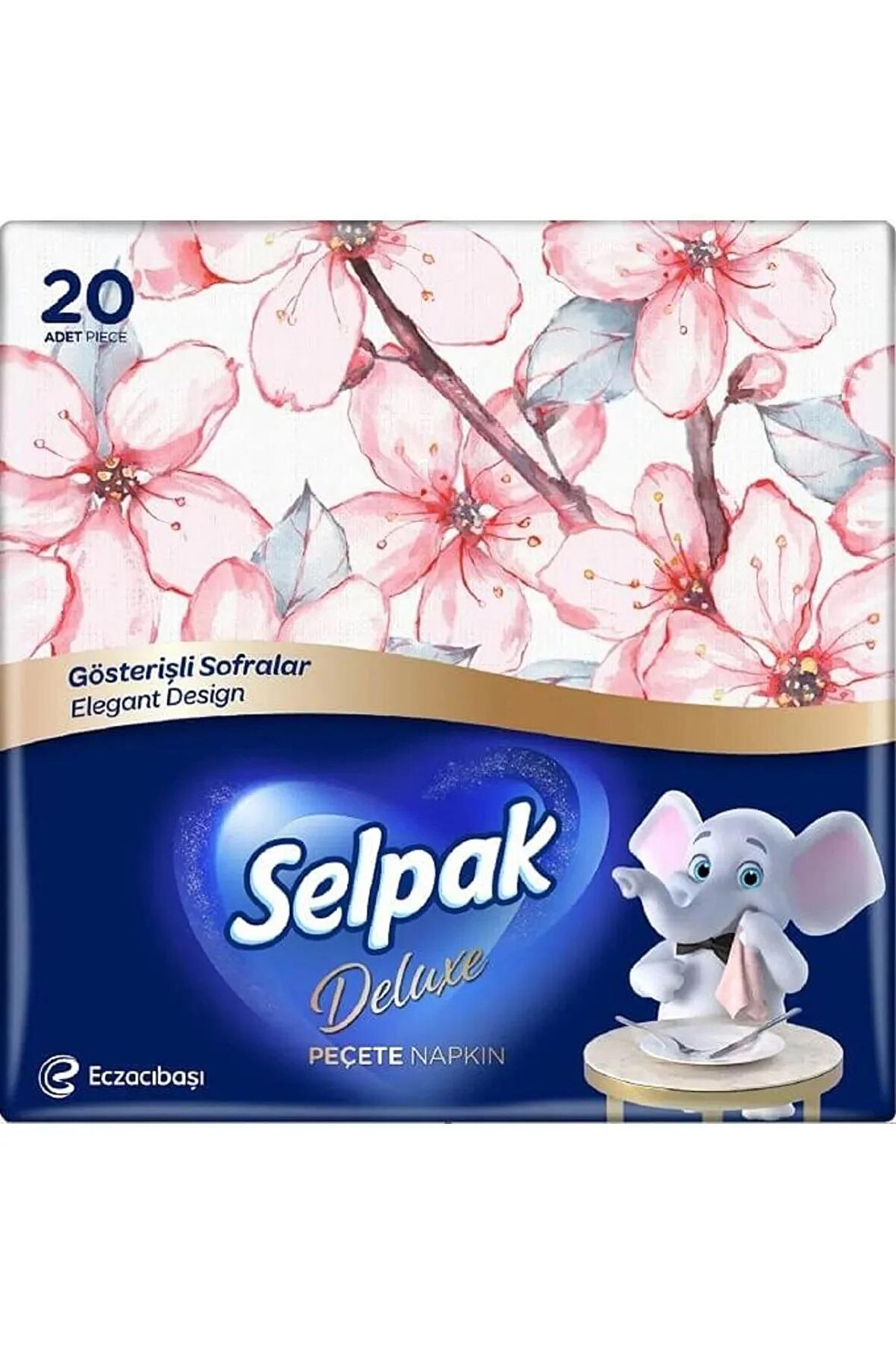 Selpak Deluxe Peçete 20'li 10 ADET