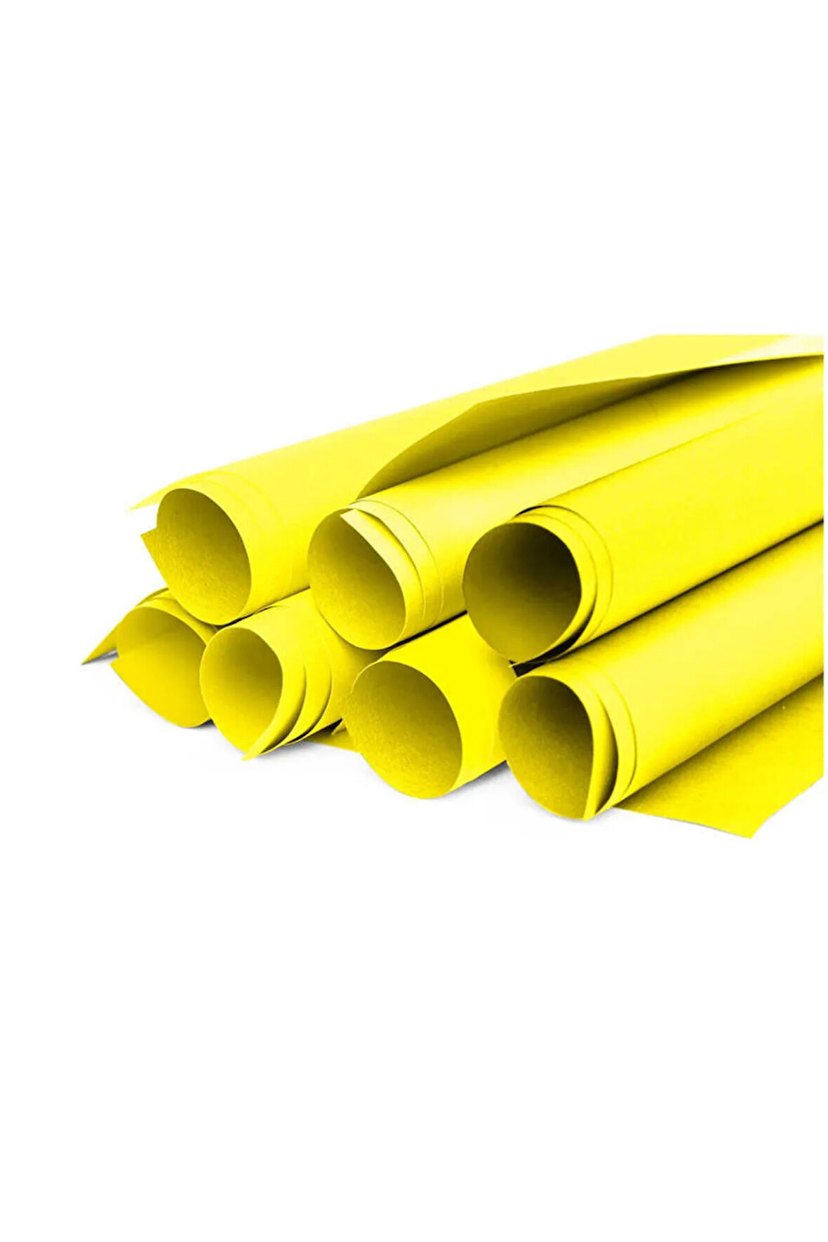 Sarı Fon Kartonu 10 Adet (50X70) - (120 gram )