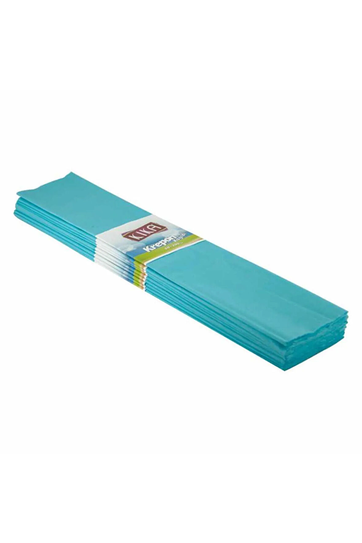 Açık Mavi Krapon Kağıdı 50x200 cm 10'lu Paket